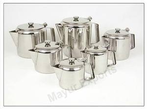 ฝาหม้อชาสแตนเลสสตีลแบบคลาสสิกปลอดภัยสำหรับบ้านโรงแรมร้านอาหารใช้เพื่อการส่งออกเท่านั้น - Product Image 2