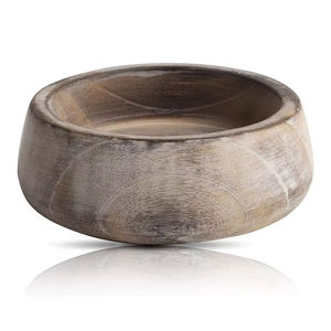 Aspecto de diseñador más exigente con diseño elegante Venta caliente Esmalte de madera Impreso Cuenco terminado Accesorios de restaurante Cuenco de madera - Product Image 6
