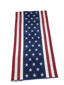 ผ้าขนหนูชายหาดสองด้านพิมพ์ลายปรับแต่งได้ออกแบบได้เองคุณภาพสูงเทอร์รี่ตรวจสอบผ้าฝ้ายด้านหนึ่งในอีกด้านว่ายน้ำสไตล์ตุรกี - Product Image 3