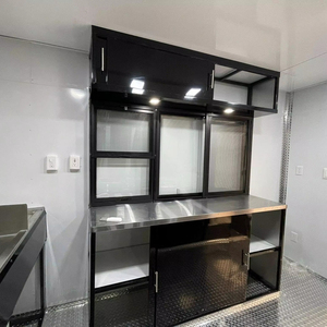 Camión de comida rápida personalizado de alta calidad, cocina callejera remolcable para tienda de alimentos al por menor, bodega para helado, Hotdog, chips de dulces - Product Image 2