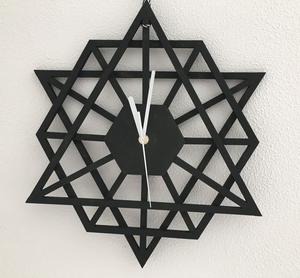 Modern iron wall <b>clocks</b> with antique black finished and roman numerals suited for farmhouse or rustic room aesthetics - Product Image 6