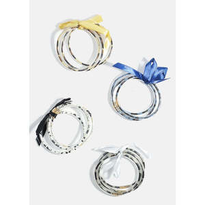 A3shop Juego de 3 Pulseras y Brazaletes de Moda con Diseño Elegante de Estampado Animal - Product Image 1