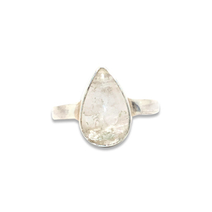 925 Sterling Silver Fine Finger Jewelry Factory Wholesale Beautiful <b>Crystal</b> Quartz <b>Rings</b> Bohemian Hip Hop Designs Setting - Product Image 1