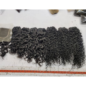 Extensions de cheveux indiennes de qualité supérieure 100% du meilleur fabricant, longue durée, avec cuticules alignées, provenant d'Inde, qualité supérieure - Product Image 5