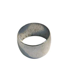 Ronds de serviette simples modernes en aluminium et anneau de serviette en métal pour décor de fête de mariage à usage manuel - Product Image 6