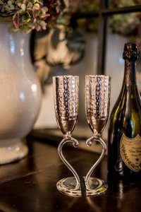 Alta demanda, copa de amante del corazón, martillo, copa de vino de Metal plateado, copa de Kidush judía moderna para deshierbe, regalos de Navidad, pareja - Product Image 2