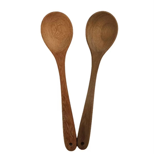 Cuillère en bois poli et lisse, fabriquée à la main au Vietnam, pour la décoration de bureau de direction, de cuisine et de réception de luxe. - Product Image 1