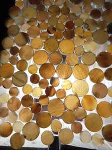 Handmade Eco-Friendly Buffalo Horn <b>Buttons</b> Natural Craft Customizable Size Sewing Fashion Animal Style 110% Natural DIY H - Product Image 4