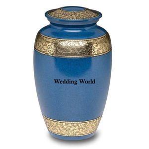 โกศโลหะออกแบบเฉพาะโกศที่มีคุณภาพพรีเมี่ยมขายส่งอุปกรณ์งานศพขายดีที่สุดคลาสสิกสไตล์โกศโลหะ - Product Image 3