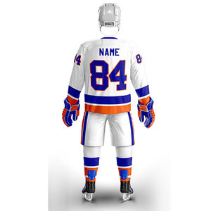 ชุดเครื่องแบบฮ็อกกี้น้ำแข็งแบบมืออาชีพชุดเล่นเกมดีไซน์ตามสั่งสำหรับทีมสโมสรนักศึกษา - Product Image 6