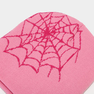 Nouveau Design Grande Lettre Logo Imprimé Partout Bonnet En Tricot Jacquard Bonnet D'hiver Bonnet Crâne En Tricot Acrylique Gravity Visions Bonnet - Product Image 6