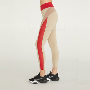 High Quality Lightweight Women's Yoga <b>Leggings</b> Best Design <b>Knitted</b> Fabric Low Price - Product Image 4