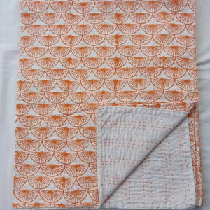 Edredones Kantha de algodón étnico para decoración del hogar, edredones Vintage para el hogar, Hotel, ropa de cama Bohemia, colcha a la venta - Product Image 1