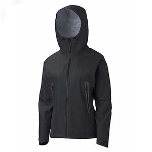 Chaqueta cortavientos de invierno personalizada High Street para hombre, impermeable, transpirable, con capucha, de cuero genuino para exteriores - Product Image 5