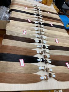 Extensiones de pelo ondulado 100% humano, doble trama de calidad europea, con cuentas invisibles, venta al por mayor - Product Image 4