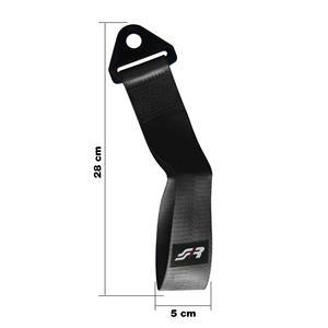 Sangle de remorquage noire - Product Image 5
