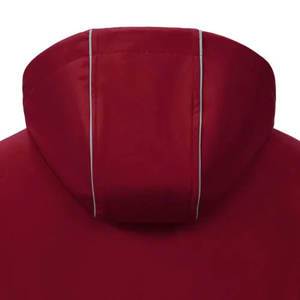 Vestes matelassées à capuche Manteau d'hiver épaissi Veste polaire moelleuse à coque souple Veste respirante à fermeture éclair complète à coque souple - Product Image 3