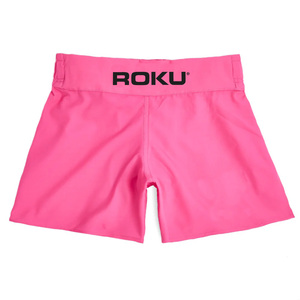 Shorts de compression MMA pour hommes à fente haute, personnalisés avec service OEM, en tissu peigné respirant, taille mi-haute, avec protection anti-UV par sublimation - Product Image 1