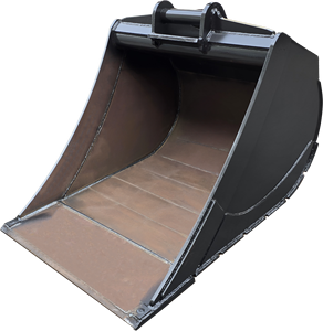 Godet de nivellement pour excavatrice Full Hardox, plaque de protection haute performance pour travaux de terrassement et de finition exigeants - Product Image 3