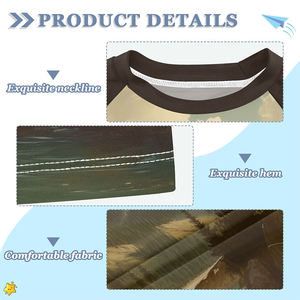 Último Diseño, Rashguard de MMA con Sublimación 3D, Talla Grande, Elástico, Transpirable, Antibacteriano, de Secado Rápido, Ajuste Delgado, para Niños, OEM - Product Image 6