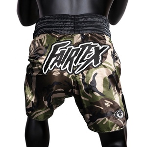 Pantalones cortos deportivos personalizados Muay Thai al por mayor con material de alta calidad diseño transpirable de secado rápido para entrenamiento de hombres MMA Fitness - Product Image 6