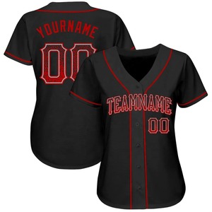 Maillot de baseball camouflage personnalisé unisexe à manches courtes, sublimé, 100 % polyester respirant, avec boutons sur le devant, impression du nom et du numéro de l'équipe - Product Image 2