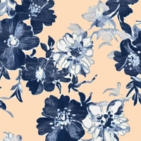 Poliéster Koshibo gasa diferente personalizado de estilos de patrón de flores impresión Digital para boda damas estampado diseñador Tops tela