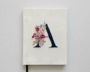 Carnet unique de luxe fait main en tissu velours avec couverture brodée, couleurs et tailles personnalisables, design de journal scolaire, promotions Inde - Product Image 2