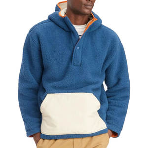 Pull à capuche en laine épaisse pour hommes, sweat-shirt chaud, avec Logo, chaud, pour l'hiver, vente en gros, 9 pièces - Product Image 1