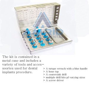 Prosthodontic Dental Implant Manual Compression Surgical Kit by amrid surgical - Product Image 4