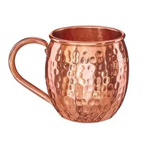Premium Hammered Moscow Mule Copper <b>Mug</b> High Quality <b>Enamel</b> Water Cup for Drinking Wholesale Back to School Special - Product Image 3