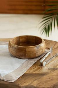 Bol à soupe en bois écologique d'approvisionnement direct d'usine durable et élégant pour les repas quotidiens bol en bois à vendre - Product Image 6