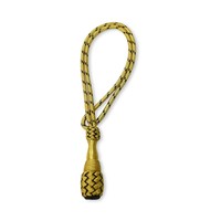 Excellente couleur personnalisée de haute qualité Épée allemande Noeuds de sabre Épée Rapière Ornement avec Style Cousu Bullion Fil Épée Noeud