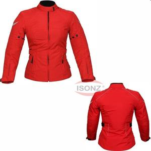 Red Custom OEM Adventure Touring Witer <b>Summer</b> Motorcycle Racing <b>Jackets</b> With Level 2 CE Protection - Product Image 4