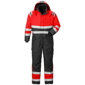 Traje de seguridad de alta visibilidad transpirable de poliéster 100% para ropa de trabajo de construcción con logotipo personalizado y función impermeable - Product Image 4