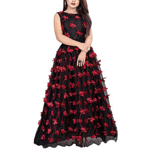 Vestidos bordados de manga larga personalizados de talla grande para mujer al por mayor superventas fiesta Salwar Kameez nuevos y elegantes hechos en fábrica - Product Image 1
