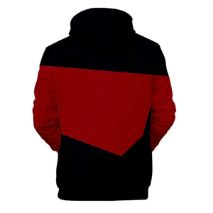 Sudaderas con capucha Unisex de alta calidad, ropa de invierno de estilo urbano con bordado personalizado, venta al por mayor de ganchillo para hombres en blanco - Product Image 2