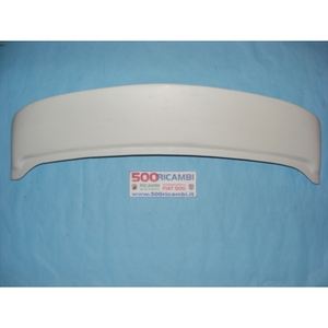 Spoiler Anteriore Sportivo in Fibra di Carbonio per FIAT 500 EPOCA, Modello Ducktail a Singolo Livello per SOPRA TETTO - Product Image 1