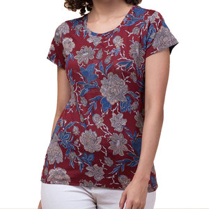 เสื้อยืดผู้หญิงใส่สบายทนทานผลิตจากวัสดุที่ทนทาน - Product Image 1