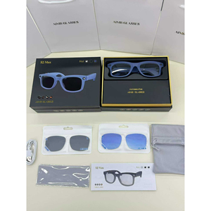 Lunettes intelligentes Aimb S2 Max 1080P avec assistant vocal IA, double caméra, étanches IPX4, monture en métal - Product Image 6