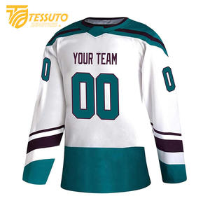 Jersey de hockey sobre hielo bordado personalizado servicio OEM 100% poliéster secado rápido Alta Calidad recién llegado - Product Image 4