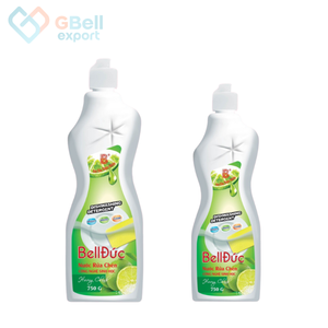Gel para lavar platos Alemania Bell con descuento, potente removedor de grasa, suave en la piel, aroma a limón, hojas, platos, limpieza brillante - Product Image 1