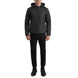 2024 veste matelassée noire de qualité supérieure pour hommes 100% fermeture à glissière en polaire polyester saison d'hiver nouveau fait Pakistan-LWK-PJ-0002 - Product Image 1