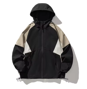 Veste de randonnée personnalisée pour hommes veste imperméable manteau coupe-vent respirant pour l'extérieur veste à coque dure de haute qualité avec capuche complète - Product Image 4