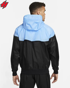 Ensembles de vestes pullover avec logo personnalisé pour hommes survêtements hommes vierges ensemble de survêtement en nylon coupe-vent survêtement pour hommes - Product Image 4