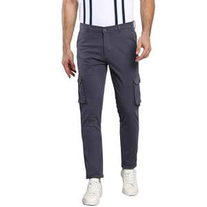 Pantalones casuales Venta al por mayor de alta calidad Sueltos Multi-Bolsillo Monos rectos Pantalones Cargo para hombres - Product Image 1