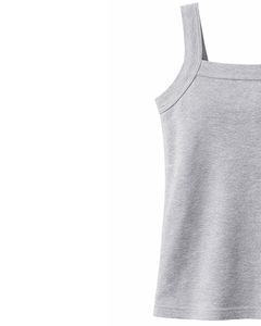 Débardeur sans manches pour homme sur mesure, coupe musclée, vêtements de sport décontractés, tissu extensible doux, gilet côtelé, couleur gris clair, fabrication en gros - Product Image 5