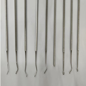 Sonda exploradora dental manual de acero inoxidable de alta calidad con certificación CE Clase I, instrumentos dentales de larga duración - Product Image 5