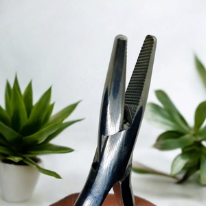 Pinzas para Extensiones de Cabello Obexa, Planas, de Acero Inoxidable Plateado, Herramienta Multifunción para Uso Doméstico - Product Image 2