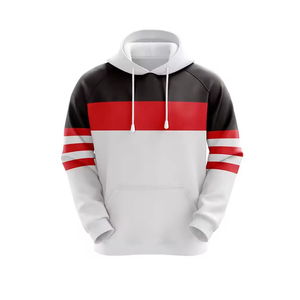 เสื้อฮู้ดผ้าฝ้าย100% โอเวอร์ไซส์ผู้ชายสีดำอบอุ่นพร้อมปักโลโก้ได้ตามต้องการ - Product Image 5